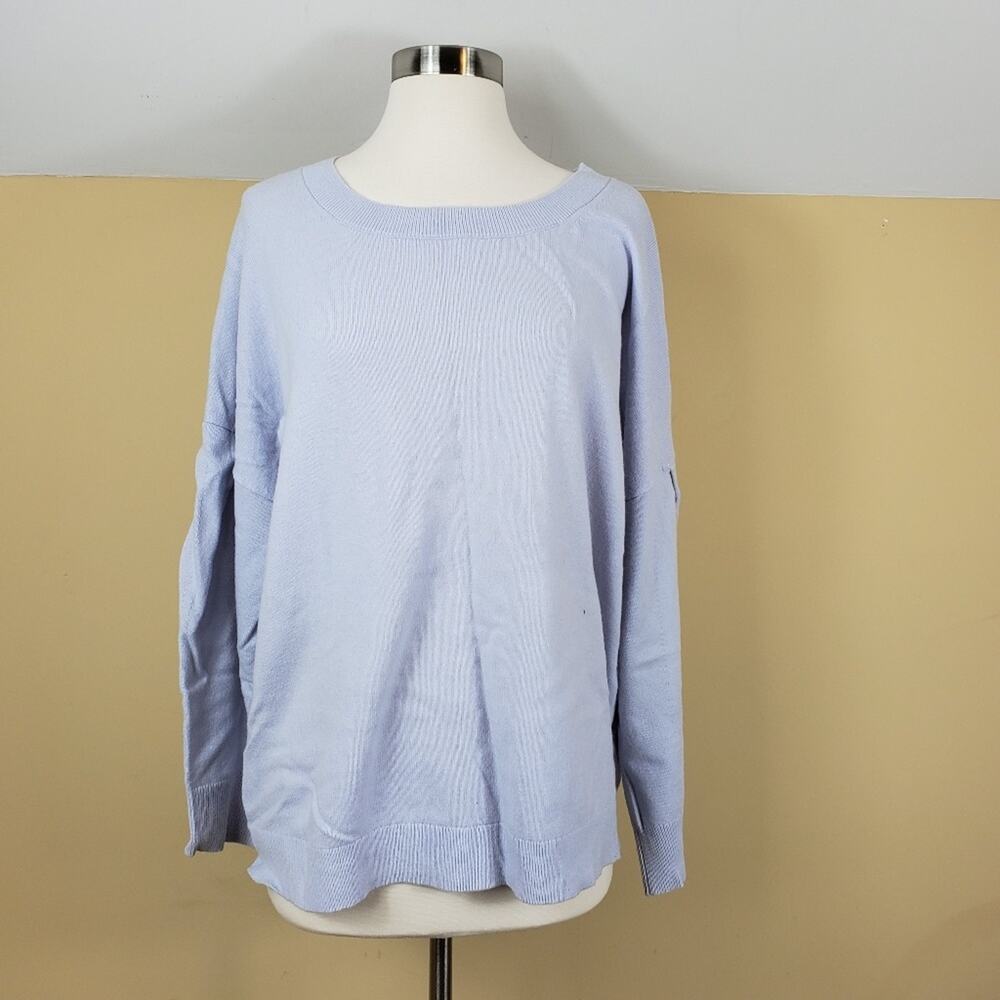 Banana Republic Lavender Ballon Sleeve Sweater Size XL
